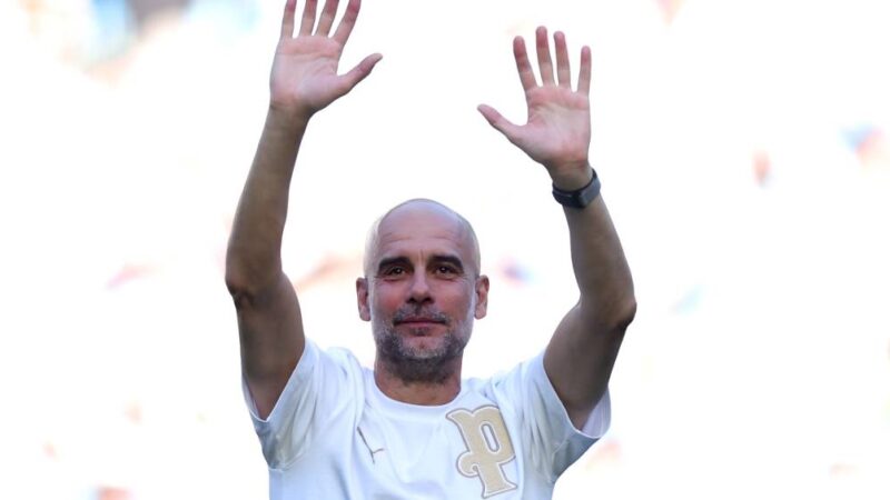 A mensagem de despedida de Pep Guardiola para torcedores do Manchester City