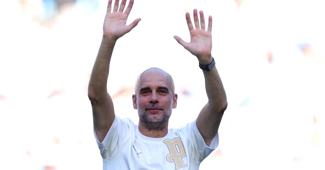 A mensagem de despedida de Pep Guardiola para torcedores do Manchester City