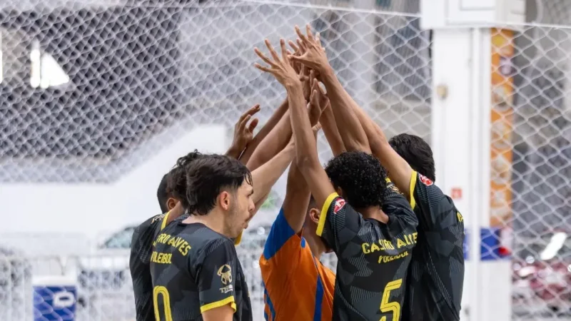 Goiânia recebe etapa da Liga Supervôlei PRO em arena montada dentro de shopping