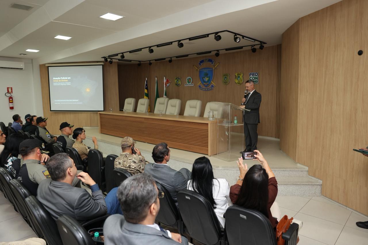 Goiás sedia curso nacional sobre atuação em divisas do país.