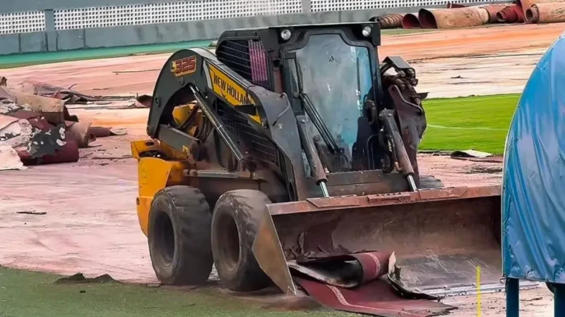 Governo de Goiás inicia obras da pista de atletismo do estádio Olímpico