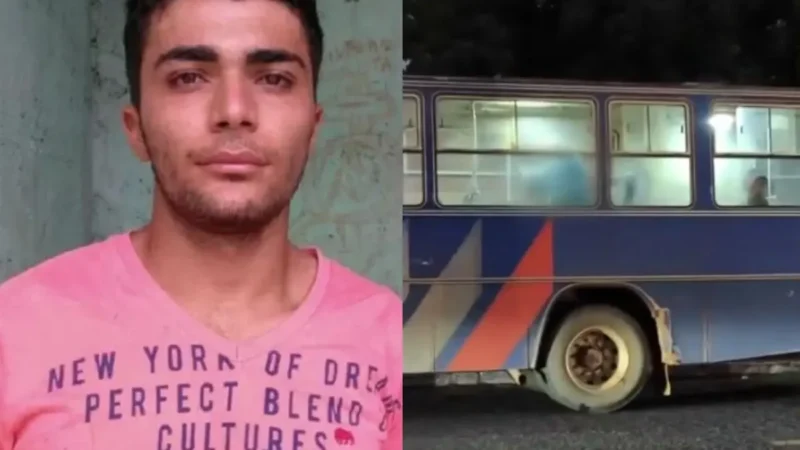 Homem esfaqueia colega e faz reféns em ônibus de Ipameri