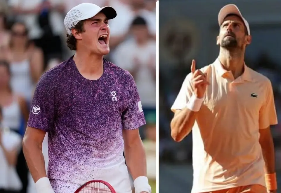 João Fonseca x Djokovic: confira horário da partida do brasileiro contra o tricampeão em Roland Garros