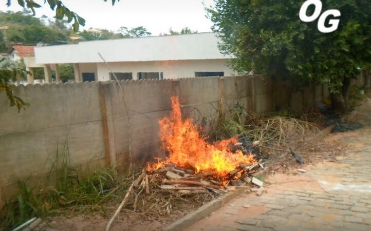 Município reforça combate a queimadas no período seco