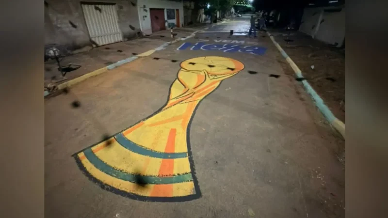 Mutirão da Copa aproxima vizinhos que não se falavam no Buena Vista 4, em Goiânia