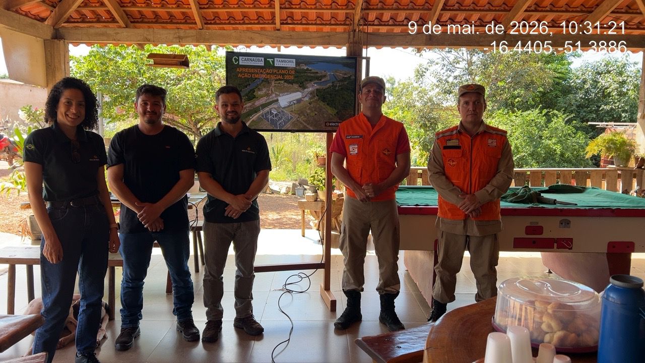 PCHs Rênic e Tamboril apresentam planos de emergência