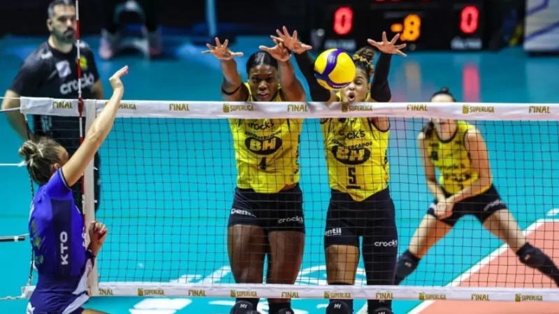 Praia Clube vence Minas e conquista o título da Superliga Feminina de Vôlei