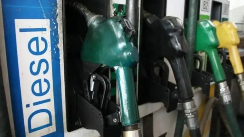 Preço do diesel recua pela sexta semana após pico de R$ 7,58