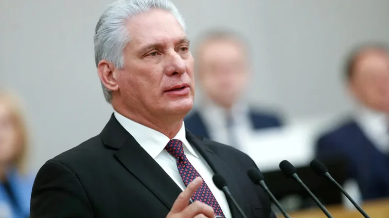 Presidente de Cuba diz que país não vai se render a Trump