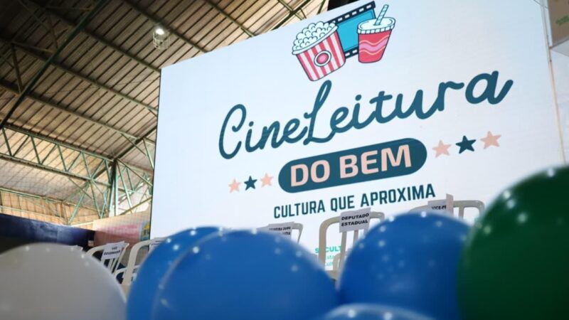 Projeto Cine Leitura do Bem leva cinema em 5 cidades Goiana