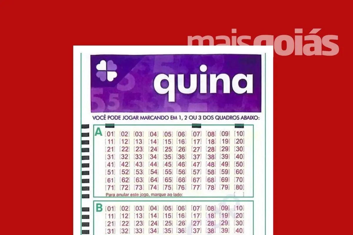 Quina 7036: resultado e prêmios que saíram para Goiás