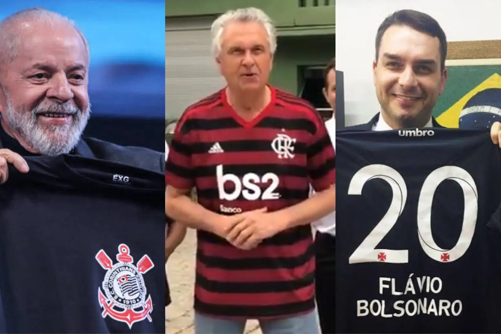 Saiba para quais clubes de futebol torcem os candidatos à Presidência
