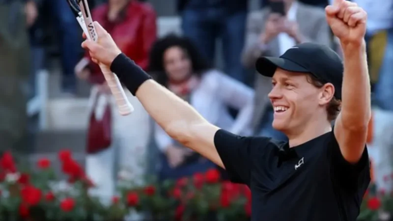 Sinner vence Ruud em Roma e conquista título inédito do Masters 1000