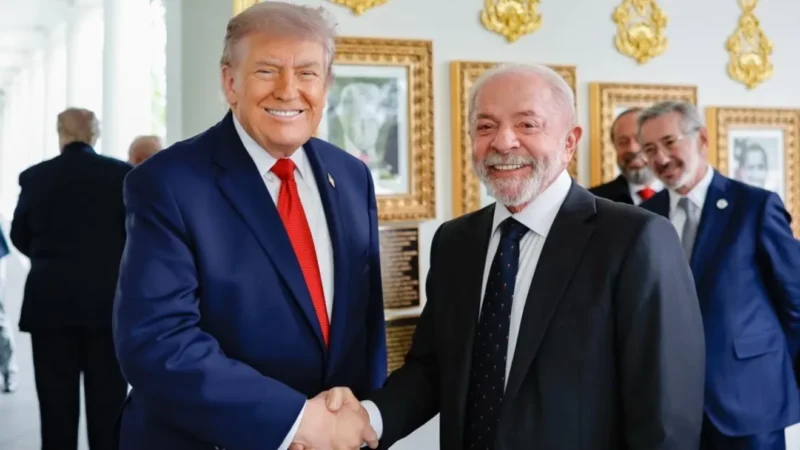 Sobre Copa do Mundo, Lula brinca com Trump: “Espero que você não venha anular o visto dos jogadores brasileiros”