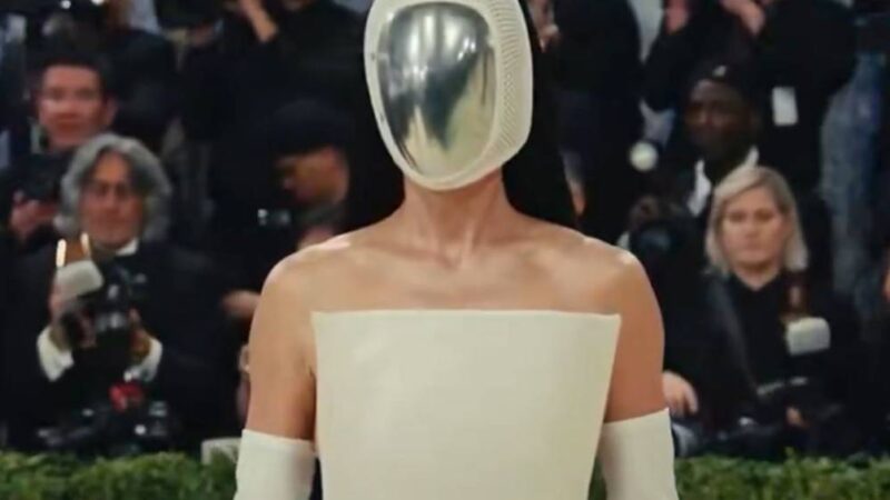 Esconde-esconde: a celebridade que chegou de máscara ao Met Gala