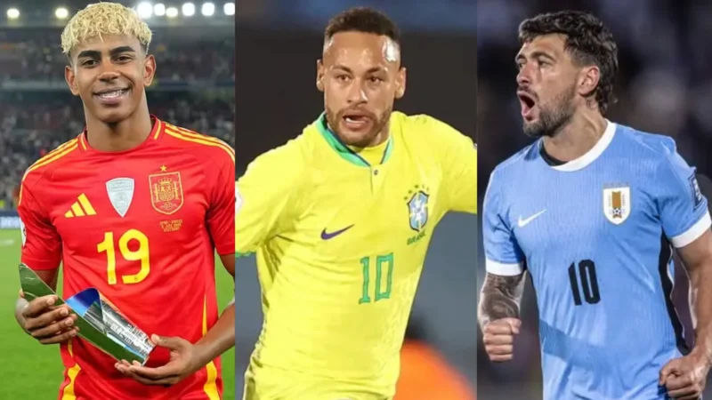 Yamal, Neymar, Arrascaeta: craques que podem ficar fora da estreia na Copa do Mundo