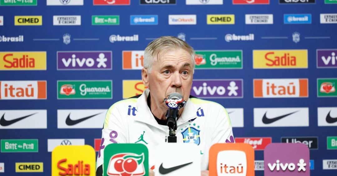 O comentário de Ancelotti sobre Neymar às vésperas da convocação