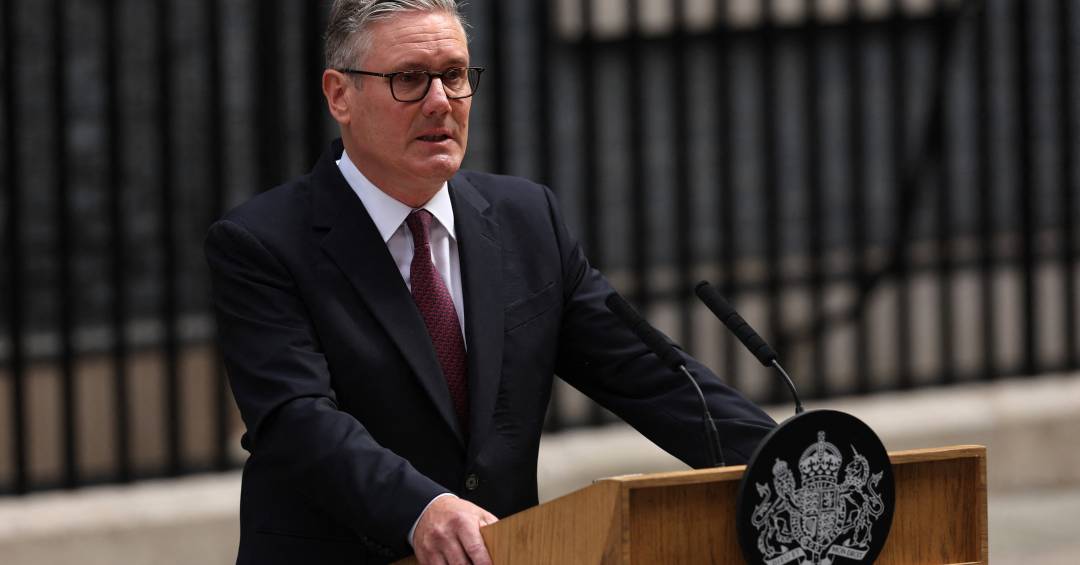 O que disse Keir Starmer ao renunciar ao cargo de primeiro-ministro do Reino Unido