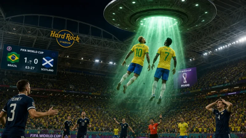 Abdução de Neymar e Vini por ETs será hoje, diz vidente