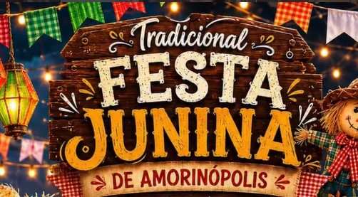 Amorinópolis realiza tradicional Festa Junina amanhã