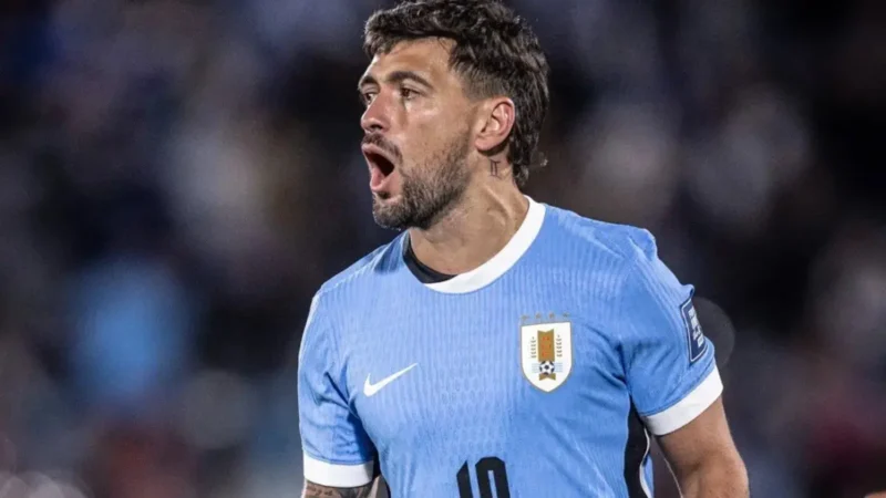Arrascaeta sofre lesão na panturrilha e pode ser cortado pelo Uruguai da Copa do Mundo