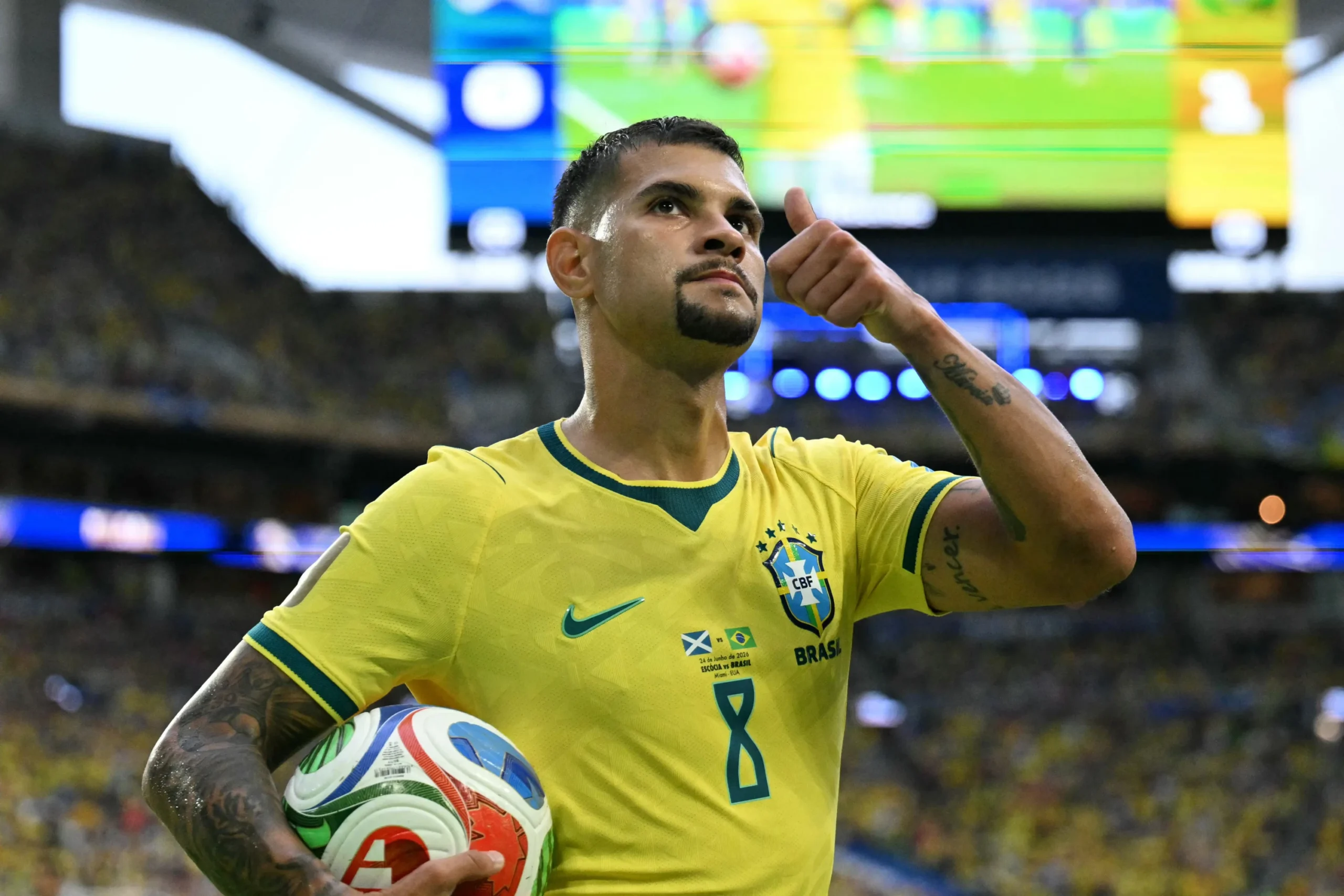 Brasil é a seleção com pior aproveitamento em dribles