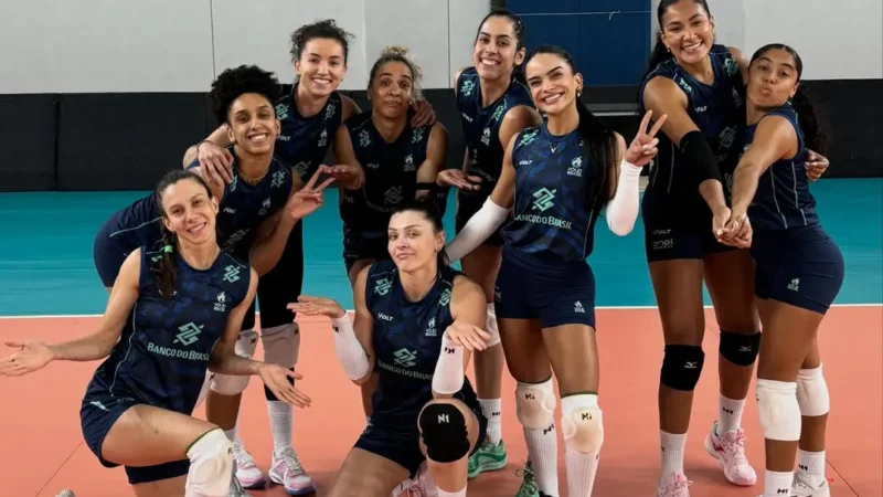 Brasil inicia Liga das Nações de vôlei feminino em casa