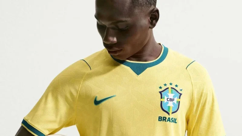 Camisa do Brasil na Copa 2026 eleita a 2ª mais bonita; veja a 1º