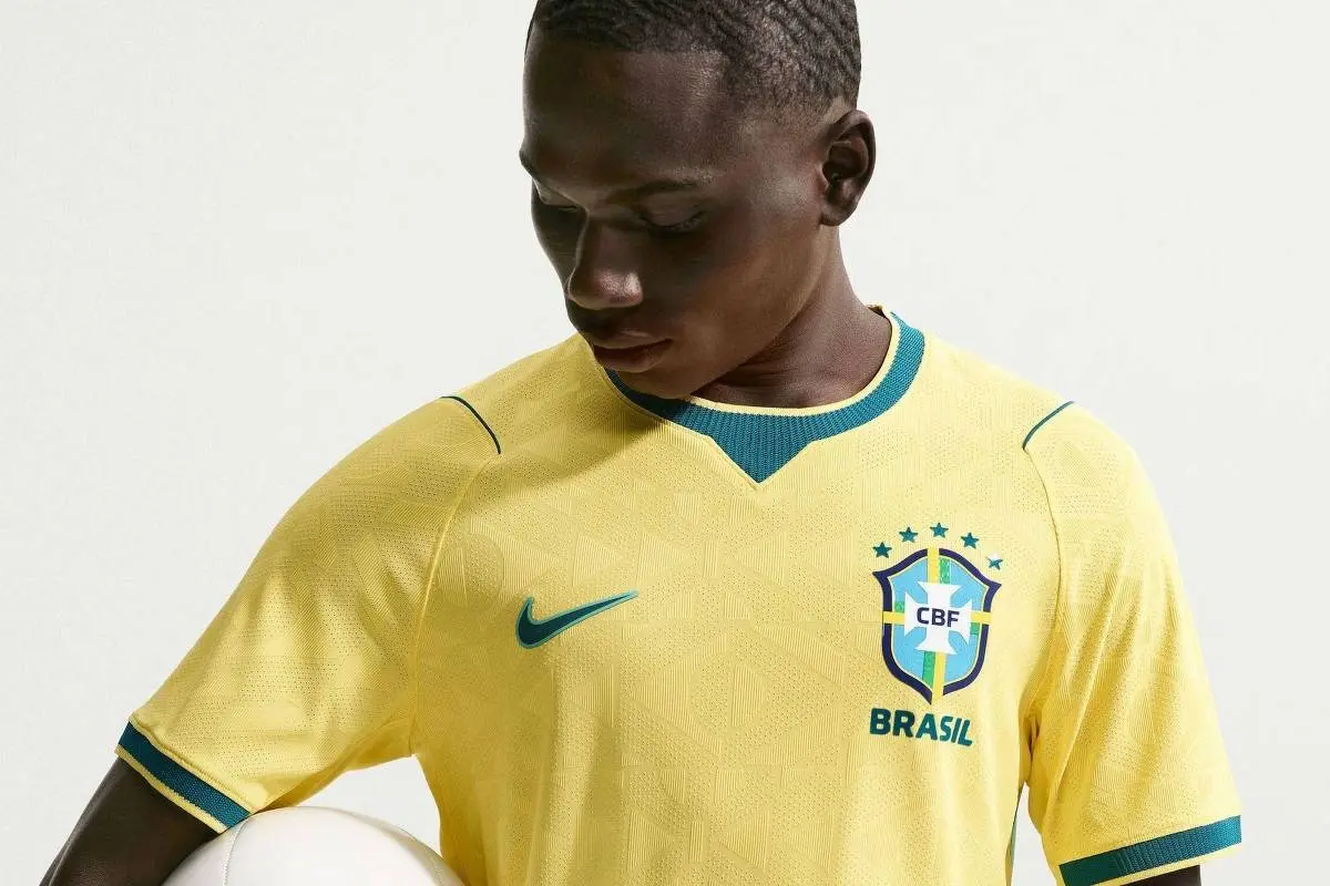 Camisa do Brasil na Copa 2026 eleita a 2ª mais bonita; veja a 1º