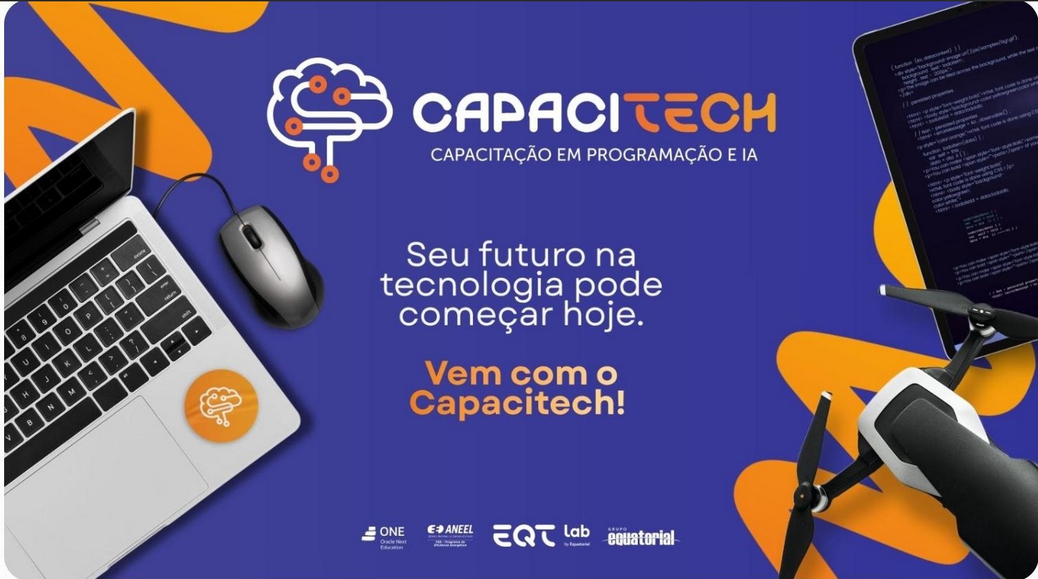 CapaciTech amplia formação tecnológica em sua 3ª edição