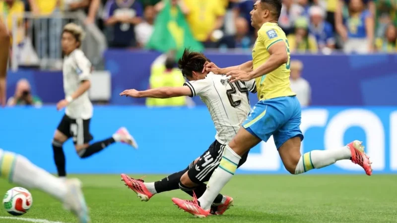 Casemiro é o pior no 1º tempo