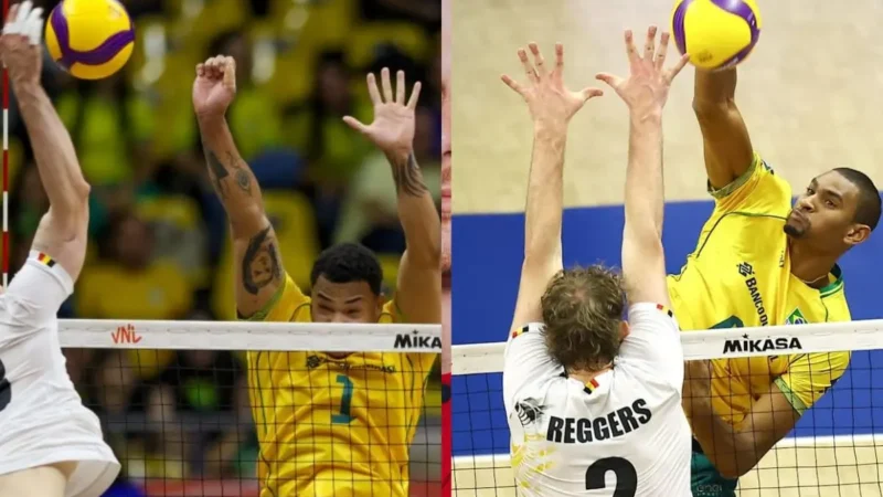 Com mão fechada, Darlan lidera Brasil em vitória no vôlei