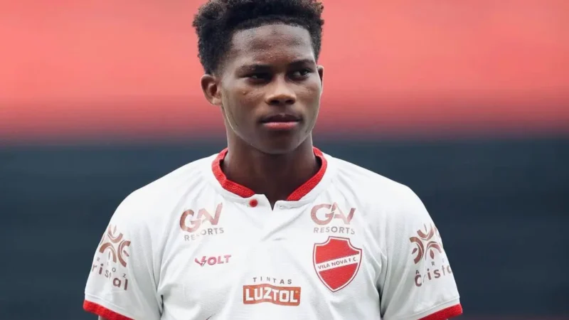 Cria do Vila Nova é convocado para a Seleção Brasileira Sub-17