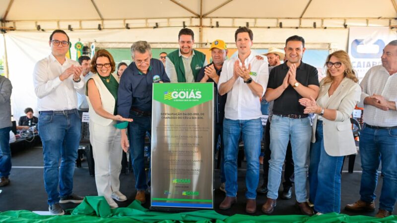 Daniel Vilela entrega obras e destaca potencial do Sudoeste