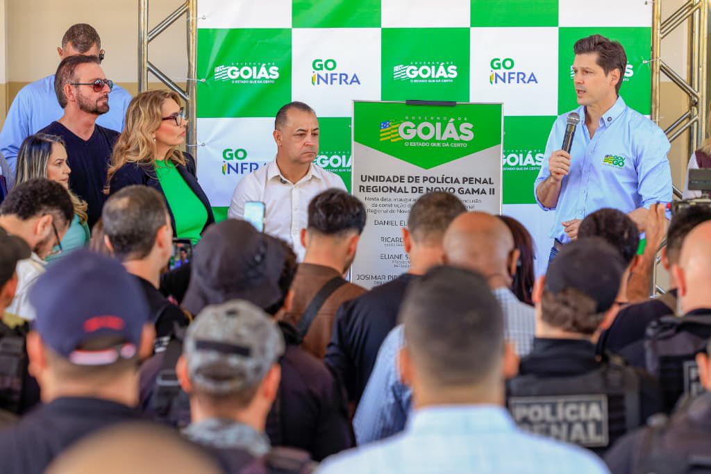Daniel Vilela inaugura presídio em Novo Gama