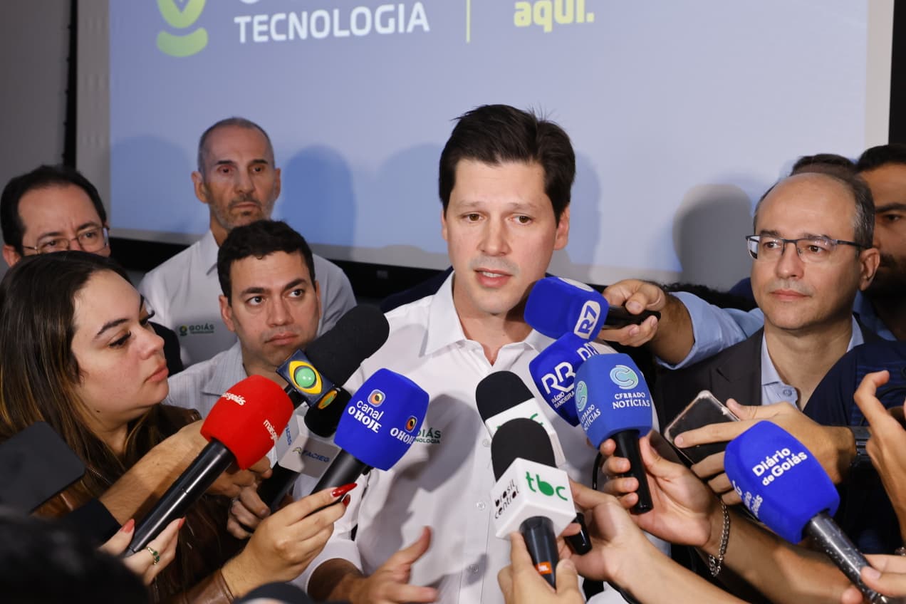 Daniel lança Goiás Tecnologia e Pequibank em Goiânia