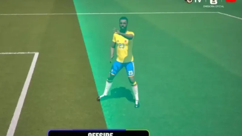 Dedão do pé faz gol da Colômbia contra Portugal ser anulado