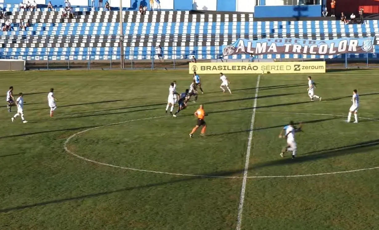 Eliminada! Aparecidense é goleada pelo Capital e dá adeus à Série D