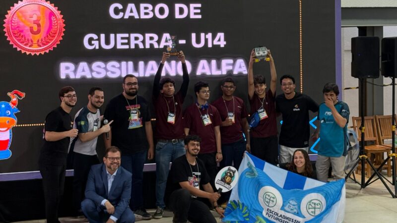 Escola do Futuro conquista dois prêmios na robótica.