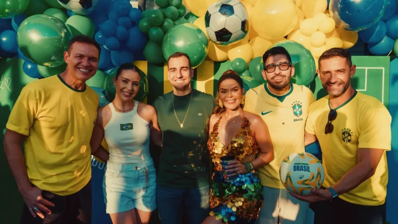 Esquenta do Copa Experience reúne torcedores para acompanhar Brasil x Panamá em Goiânia