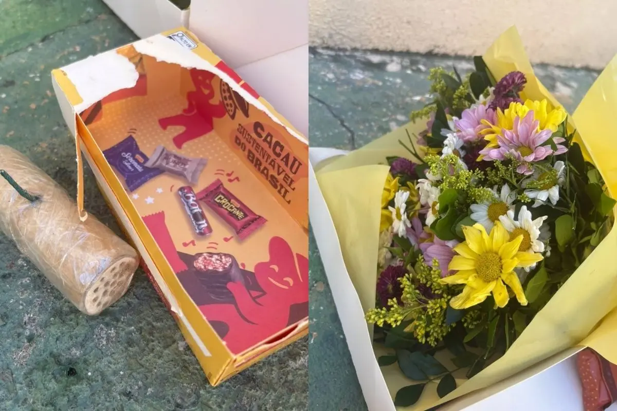 Filha de presidente do Ceará recebe chocolate com bomba