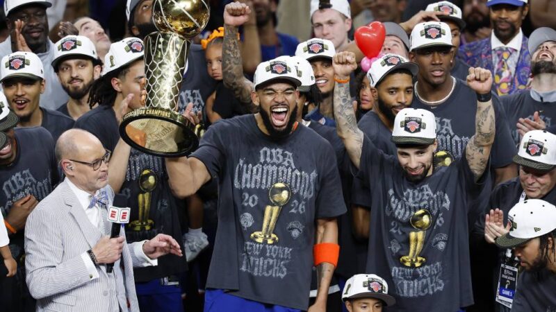 Campanha histórica que levou os Knicks ao título da NBA