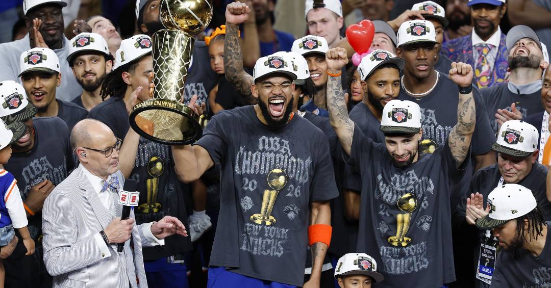 Campanha histórica que levou os Knicks ao título da NBA