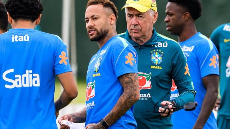 Após vitória do Brasil, Ancelotti avalia estreia de Neymar na Copa do Mundo