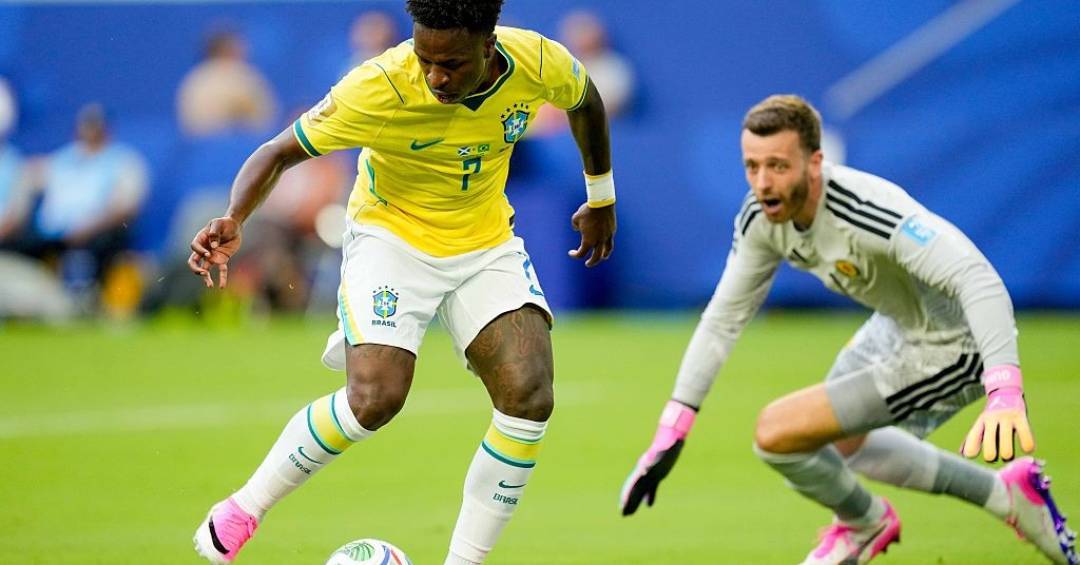 Vini Jr. alcança marca que sempre garantiu título ao Brasil