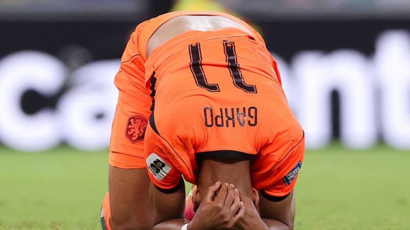 O motivo por trás da emoção de Gakpo ao marcar gol da Holanda contra Marrocos