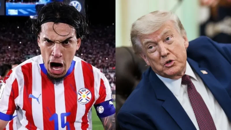 Gustavo Gómez ‘provoca’ Trump: ‘Vai ficar triste’