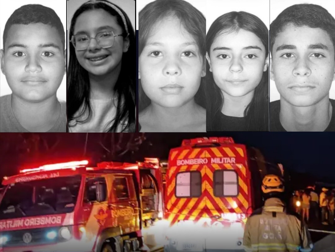 Identificadas crianças vítimas de acidente com van escolar