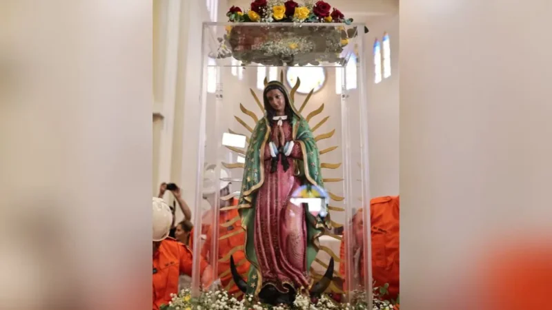 Imagem de Nossa Senhora de Guadalupe permanece em Goiás até 14 de junho; veja onde ela vai passar