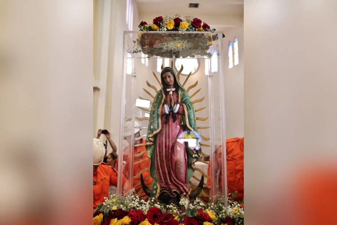 Imagem de Nossa Senhora de Guadalupe permanece em Goiás até 14 de junho; veja onde ela vai passar